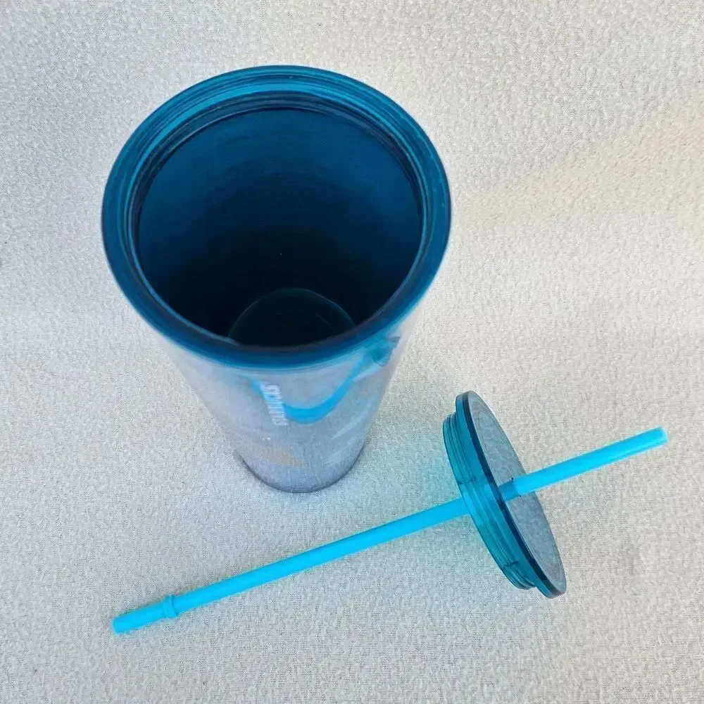 Starbucks Glitter Blue Bunny Tumbler 24oz